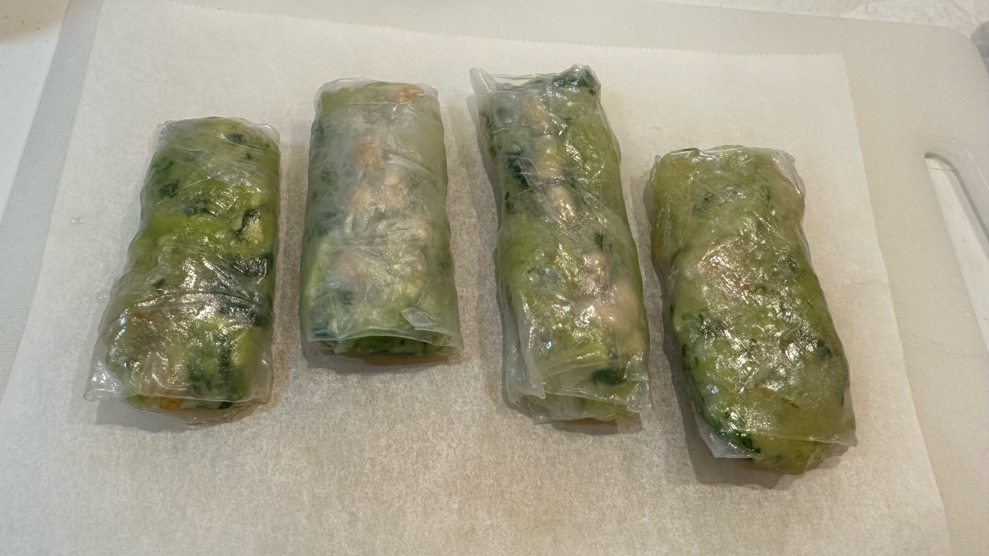葉酸☆エスニック☆ピーナツ入焼いても美味しい生春巻